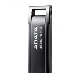 Stick memorie AData UR340, 64 GB, USB 3.2, Negru